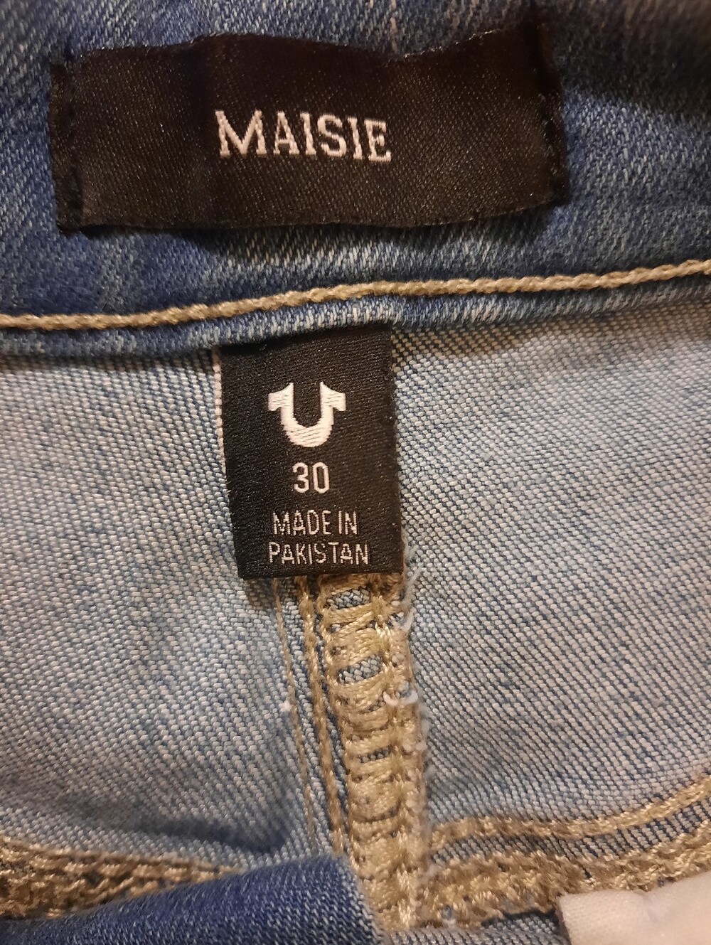 True Religion Jean Shorts